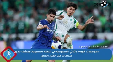 «مواجهات قوية» {ثلاثي السعودية في النخبة الآسيوية} يكشف جدول صدامات من العيار الثقيل